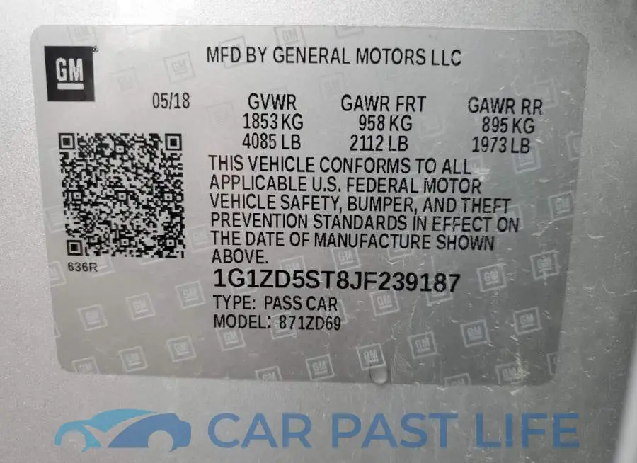 1G1ZD5ST8JF239187# 12