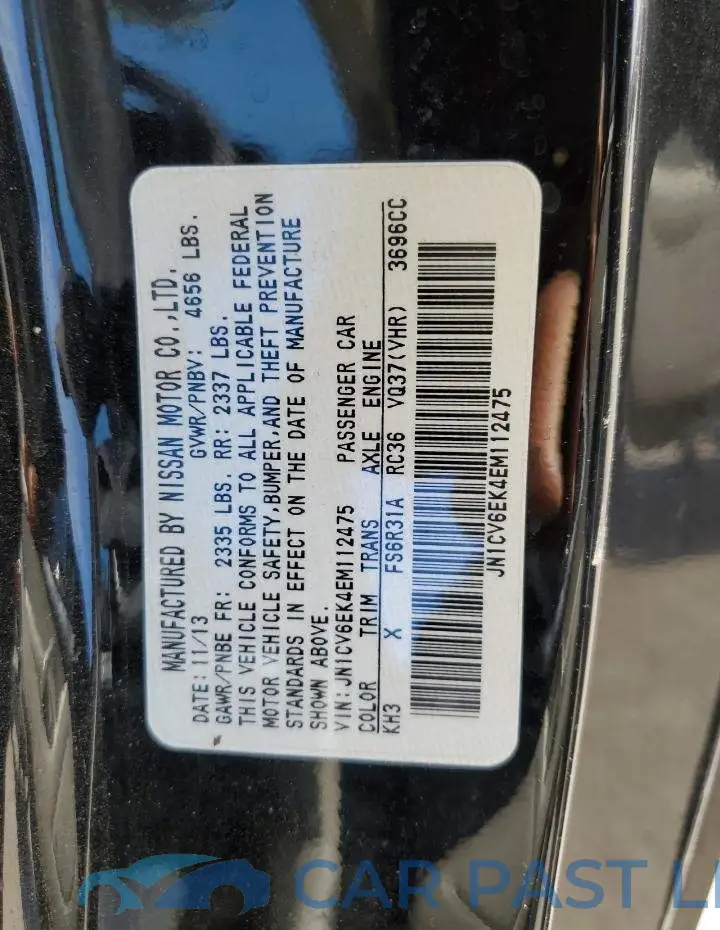JN1CV6EK4EM112475# 13