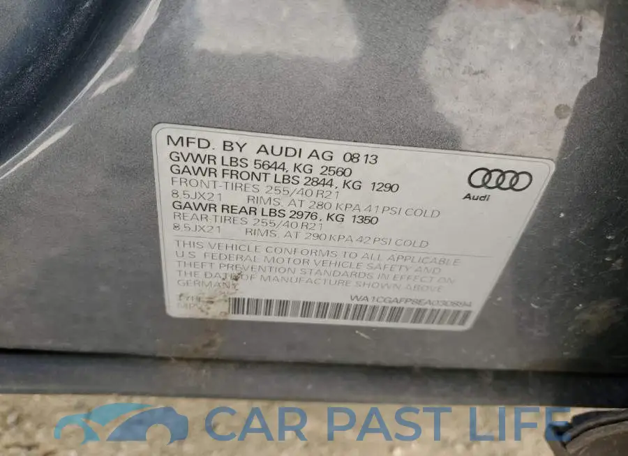 WA1CGAFP8EA030894# 12