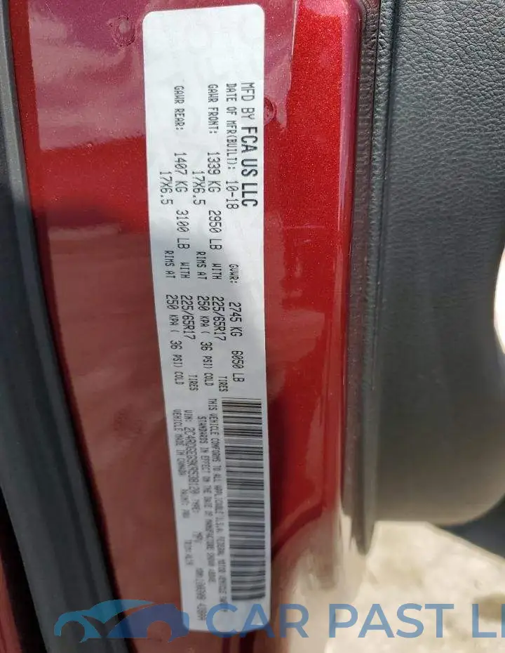 2C4RDGEG9KR538120# 13