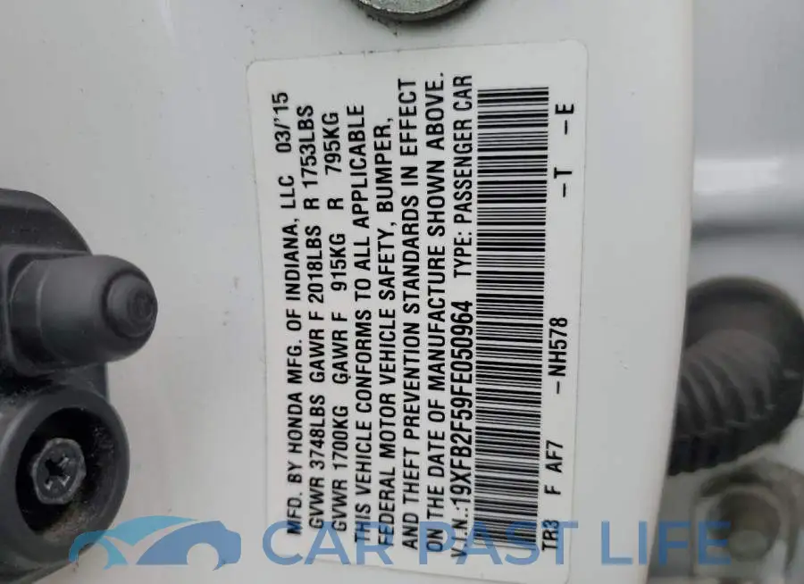 19XFB2F59FE050964# 12