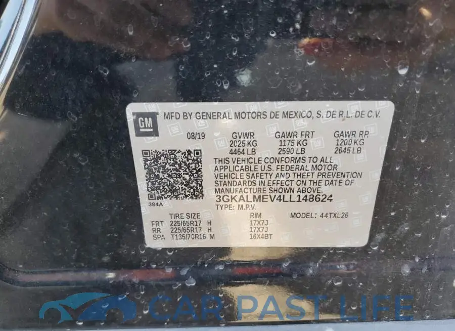 3GKALMEV4LL148624# 13