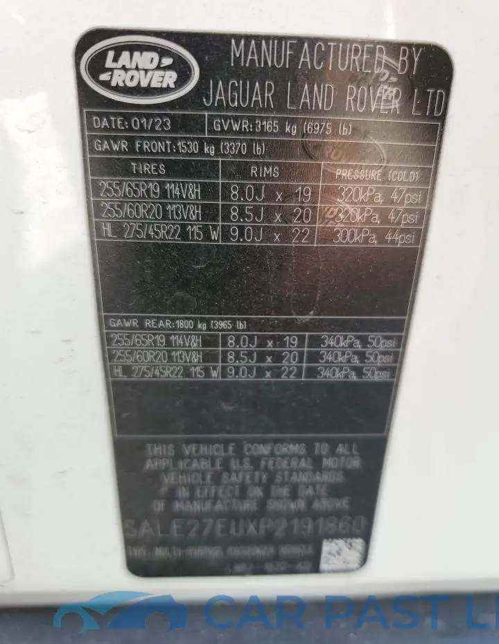 SALE27EUXP2191860# 14