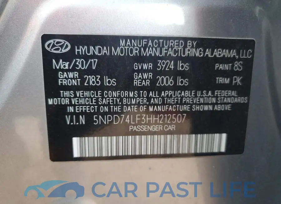 5NPD74LF3HH212507# 13
