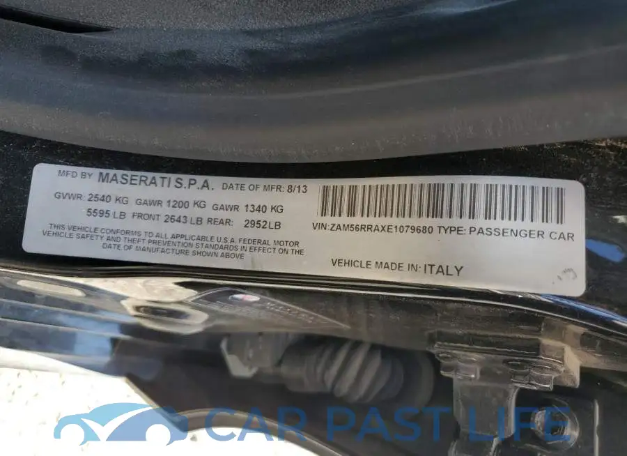 ZAM56RRAXE1079680# 12