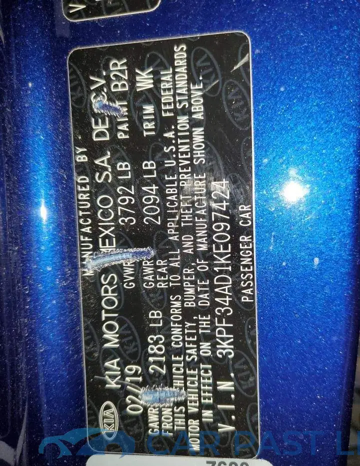 3KPF34AD1KE097424# 12