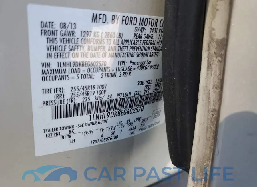 1LNHL9DK8EG602570# 12