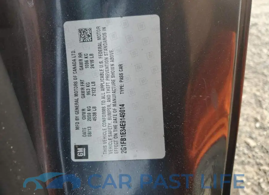 2G1FB1E34E9149014# 12