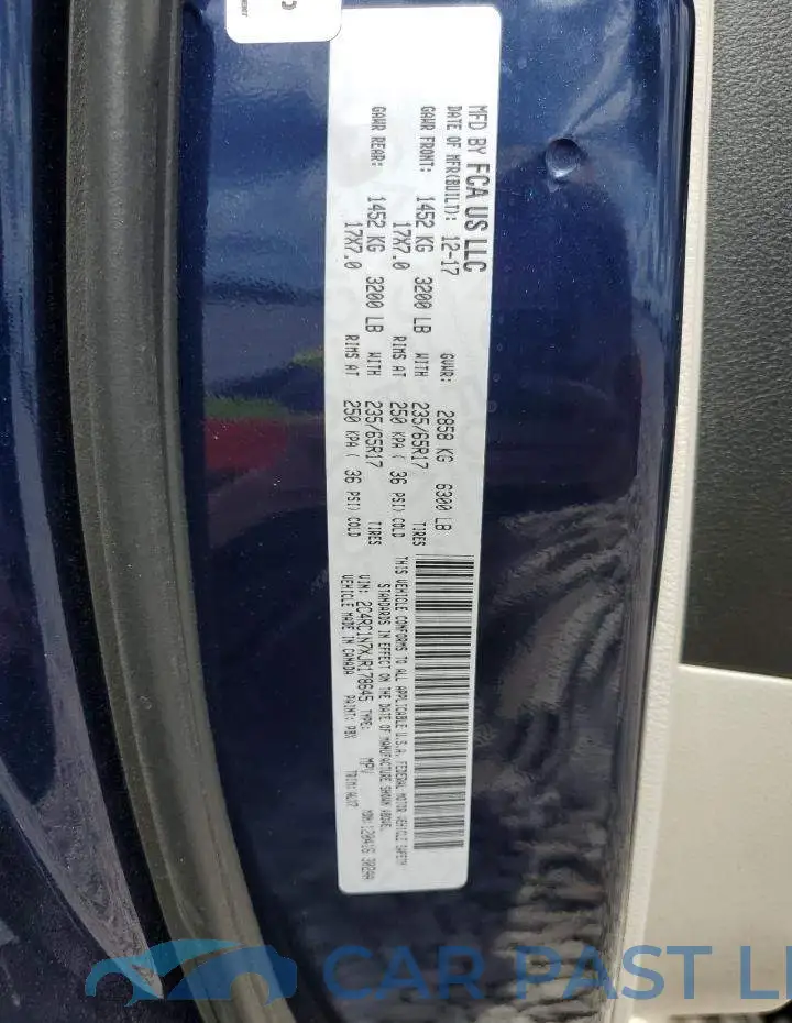 2C4RC1N7XJR178645# 13