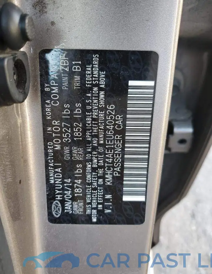 KMHCT4AE1EU640526# 12