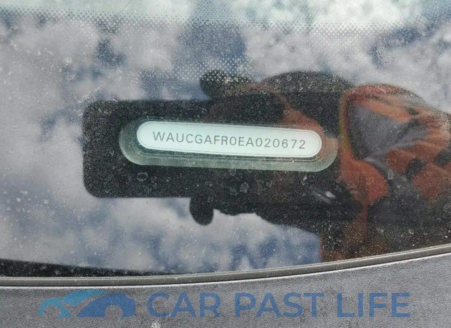 WAUCGAFR0EA020672# 12