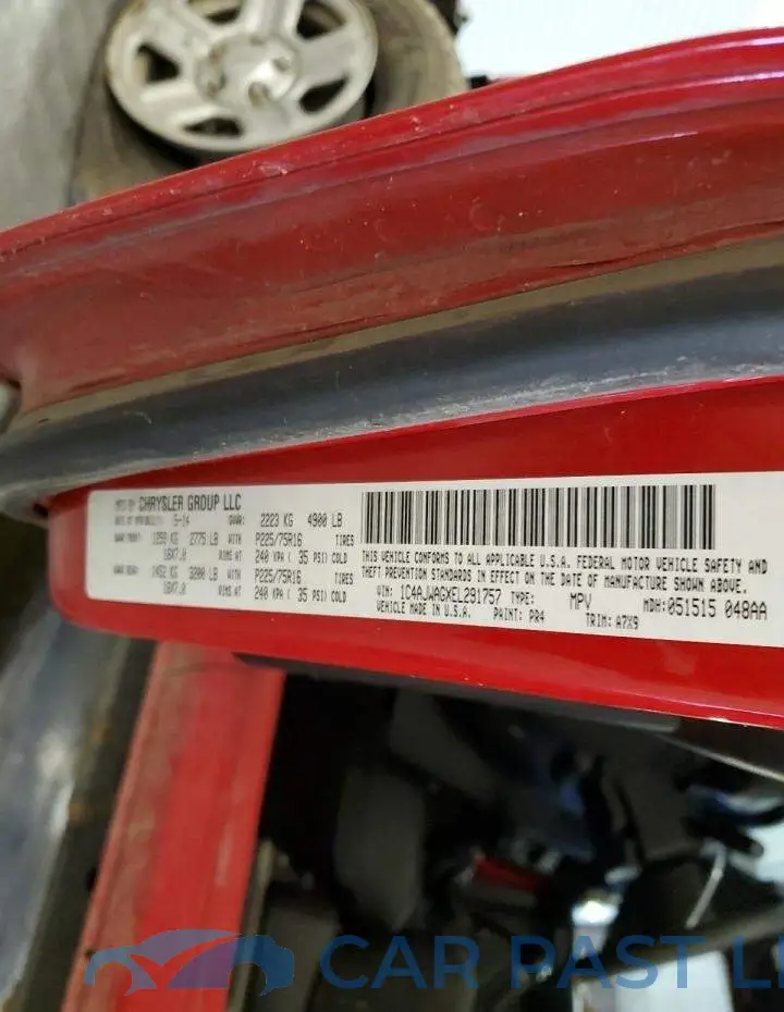 1C4AJWAGXEL291757# 12