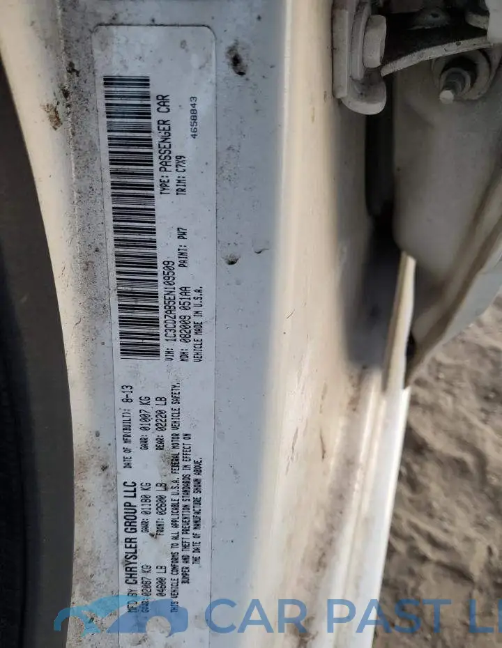 1C3CDZAB5EN109509# 12