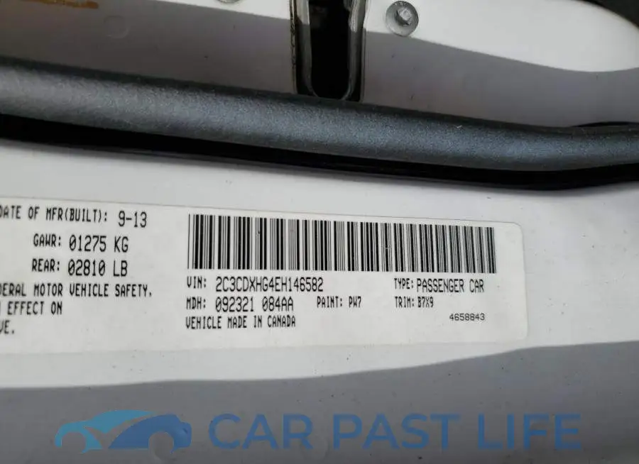 2C3CDXHG4EH146582# 12