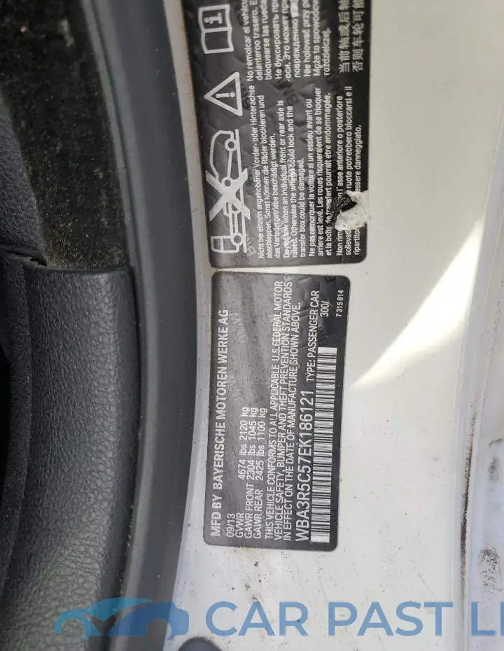 WBA3R5C57EK186121# 13