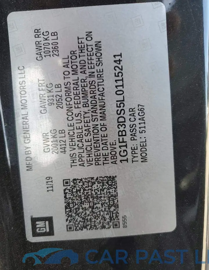1G1FB3DS5L0115241# 12