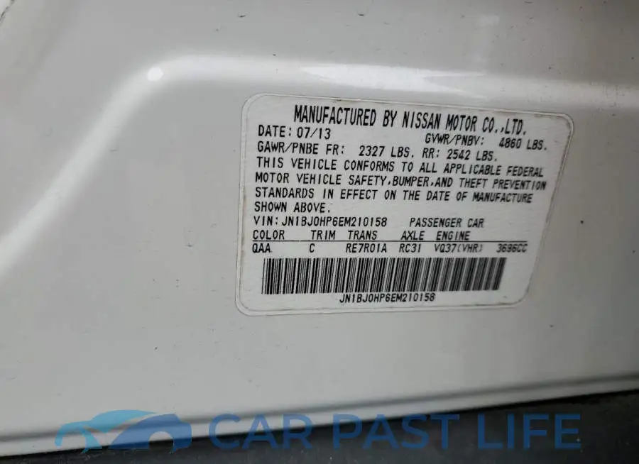 JN1BJ0HP6EM210158# 13