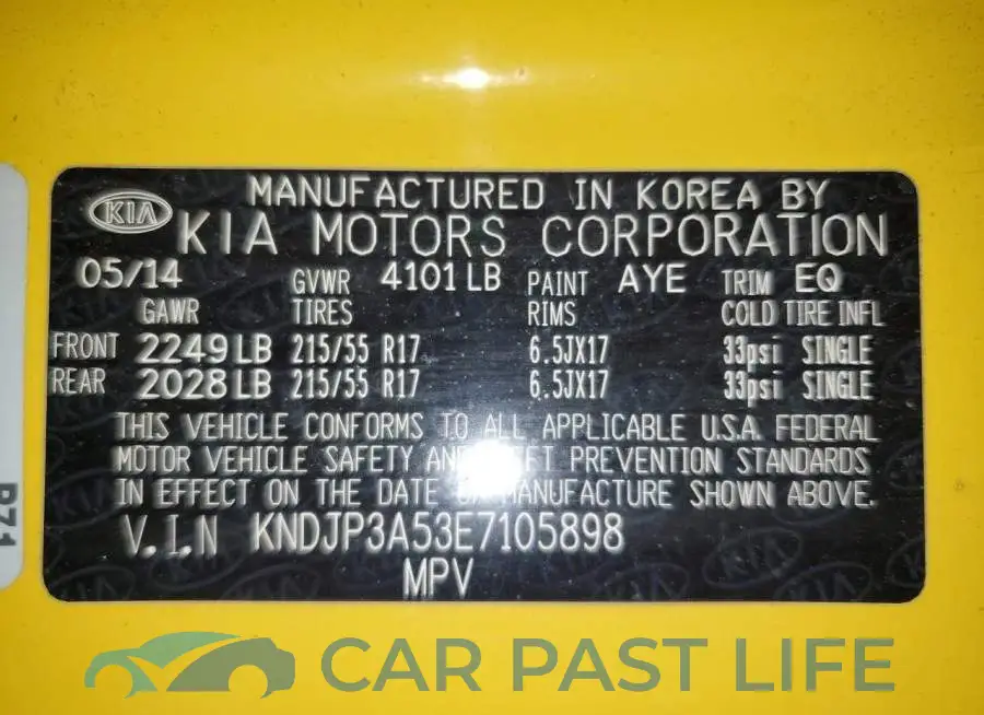 KNDJP3A53E7105898# 14