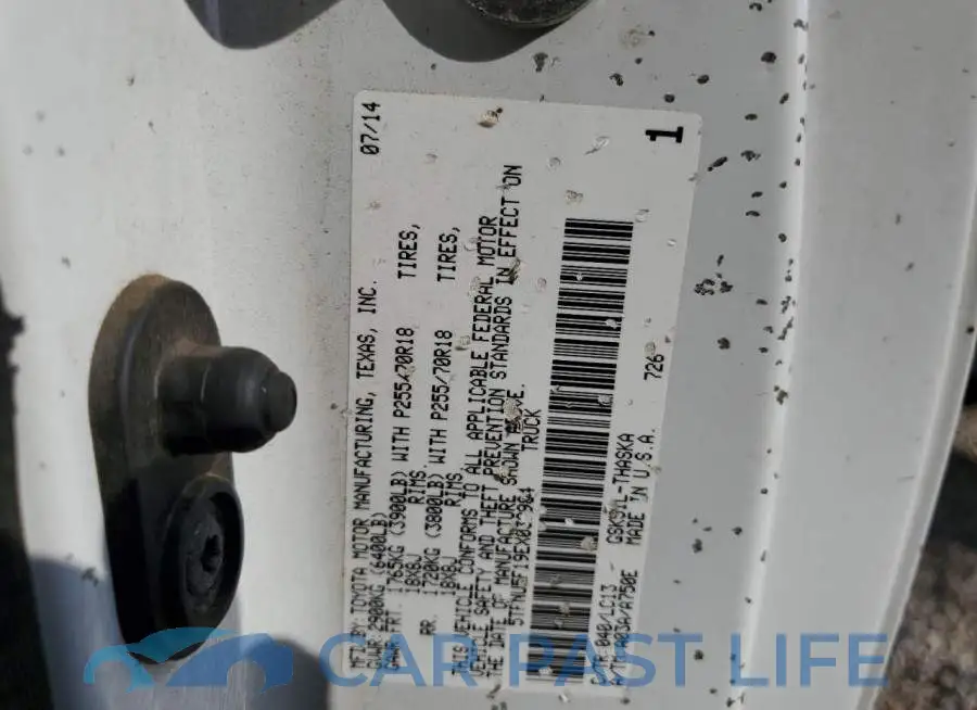 5TFNU5F19EX032984# 12