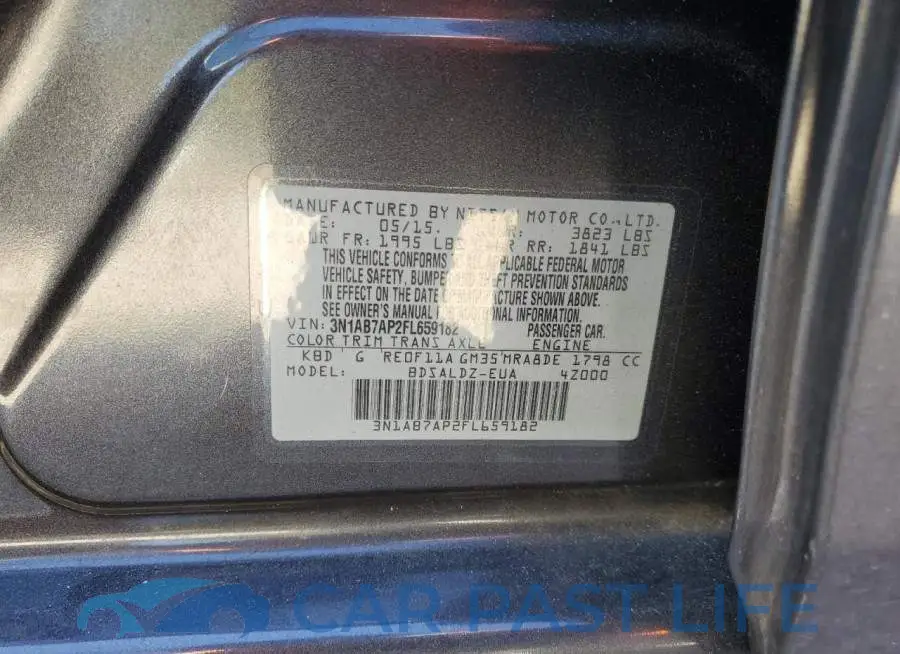 3N1AB7AP2FL659182# 12