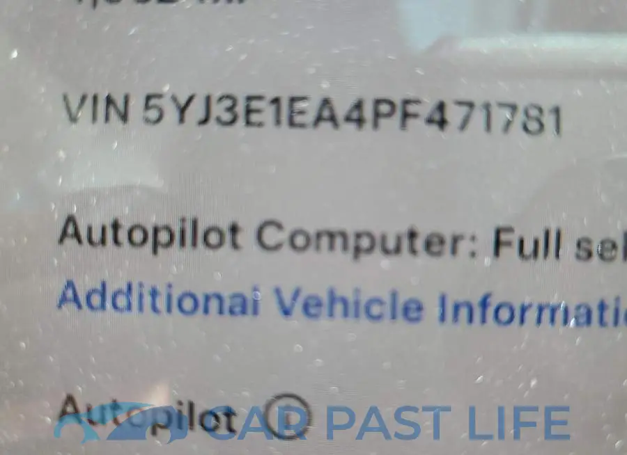 5YJ3E1EA4PF471781# 12