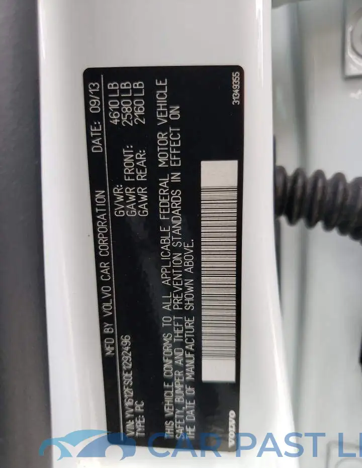 YV1612FS0E1292496# 12