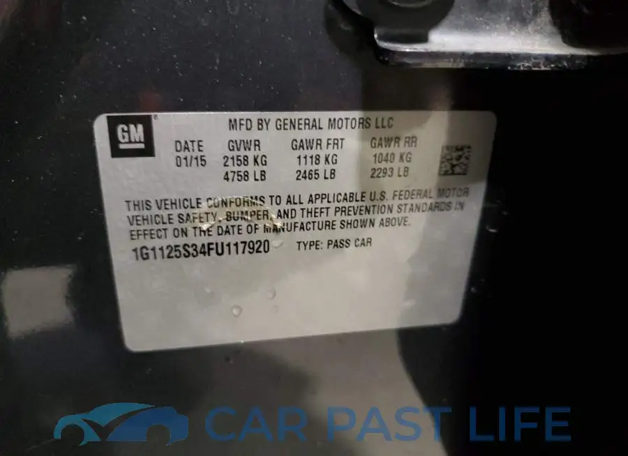 1G1125S34FU117920# 12