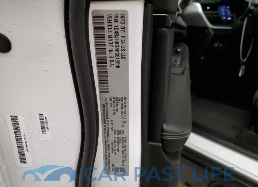 1C4RJHAG4PC619210# 12