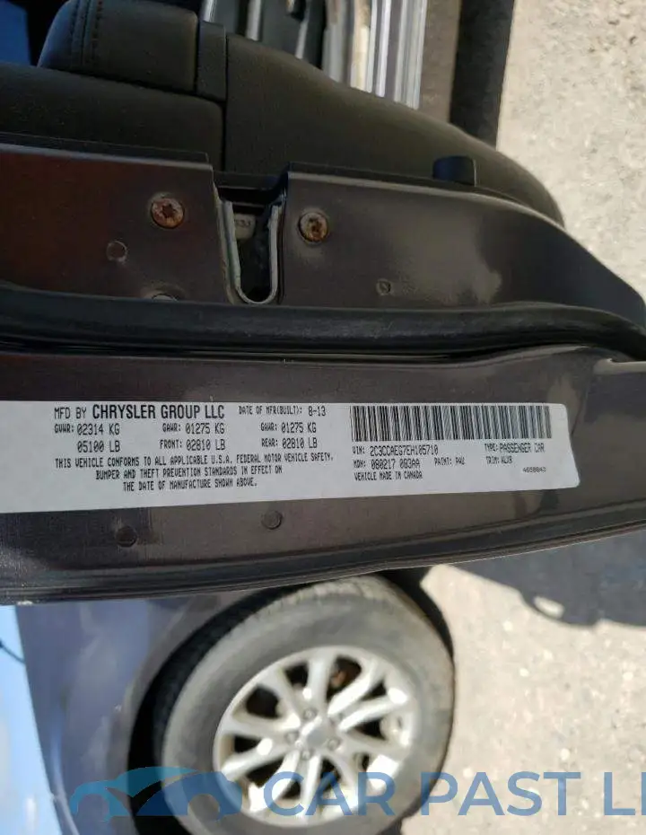 2C3CCAEG7EH105710# 12