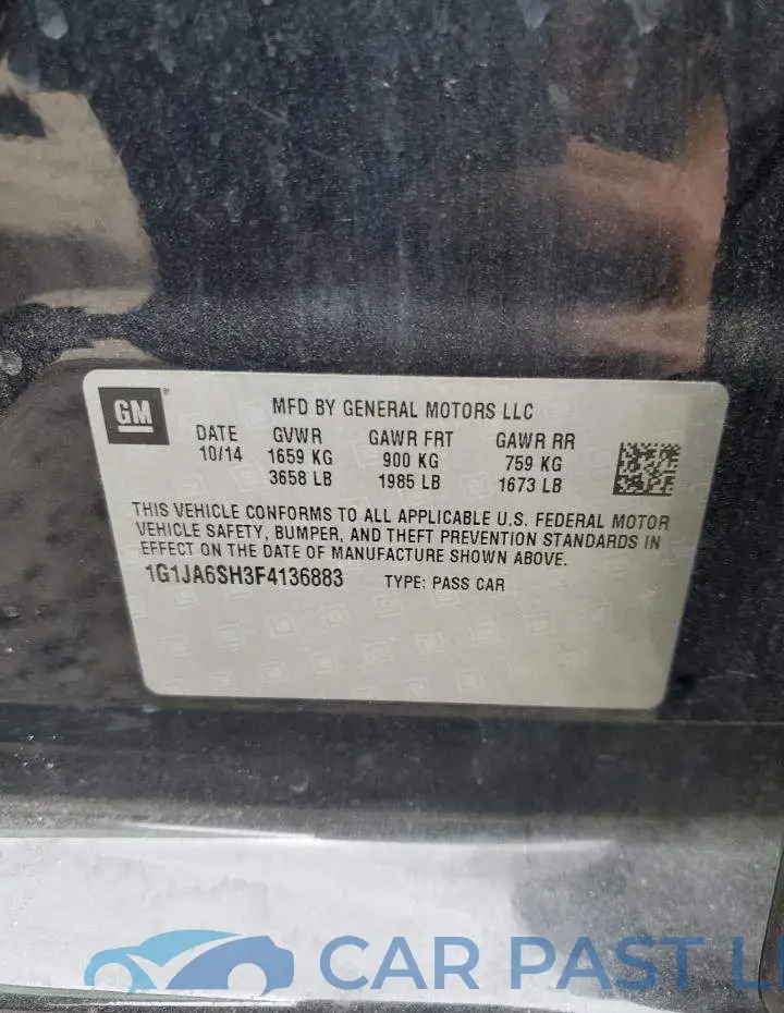 1G1JA6SH3F4136883# 12
