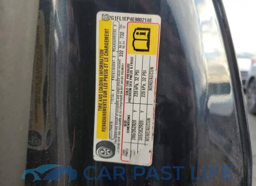 2G1FL1EP4E9802148# 13