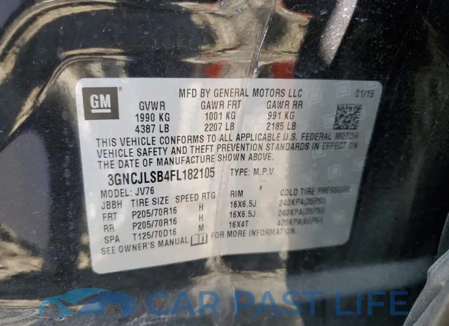 3GNCJLSB4FL182105# 13