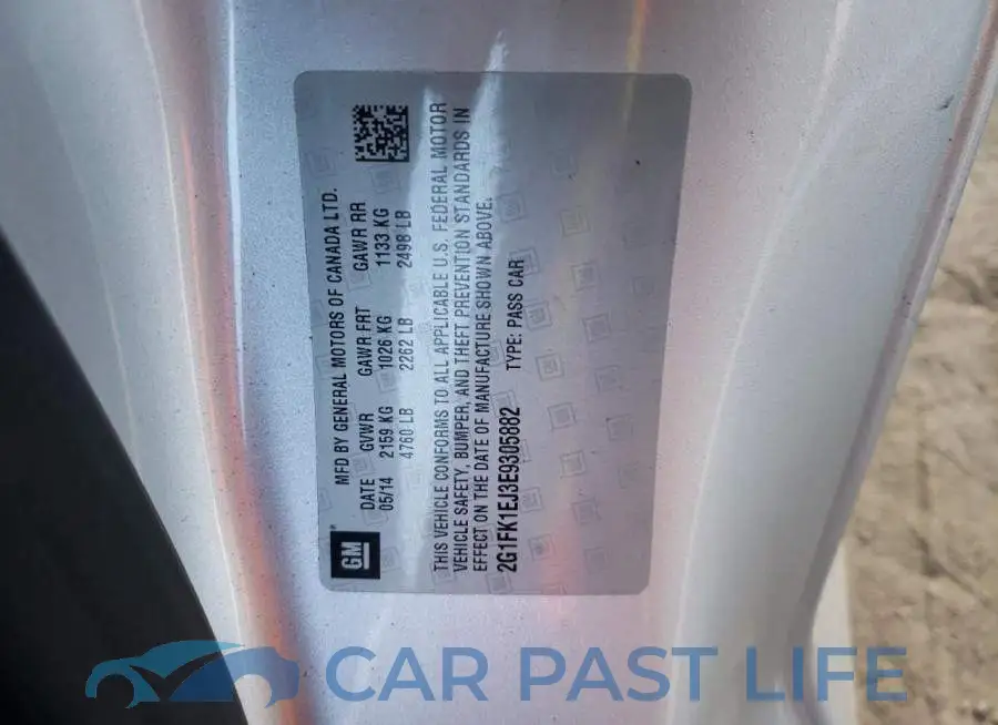 2G1FK1EJ3E9305882# 12