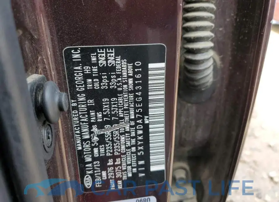 5XYKWDA75EG431610# 12