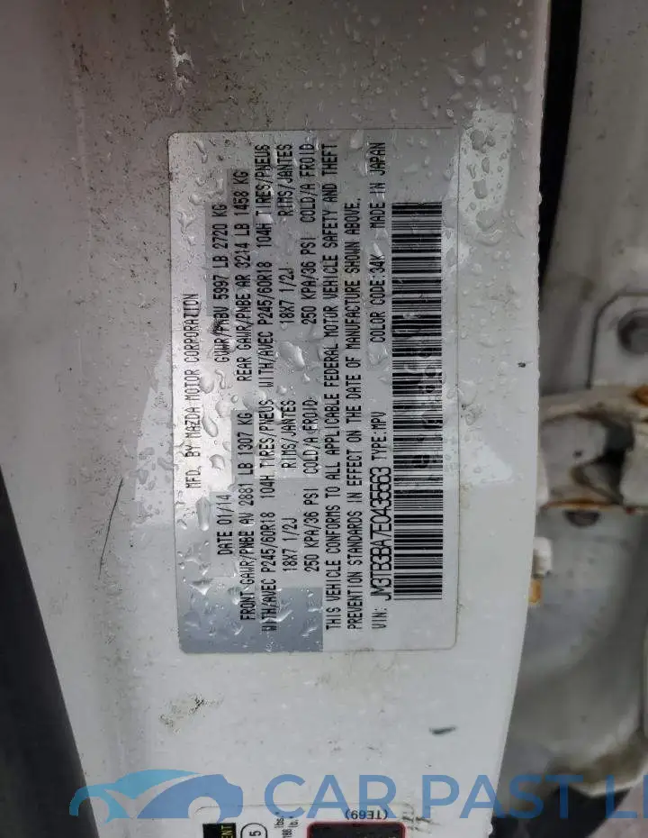 JM3TB3BA7E0435563# 12
