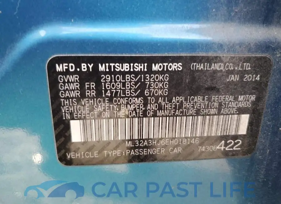 ML32A3HJ6EH018146# 12