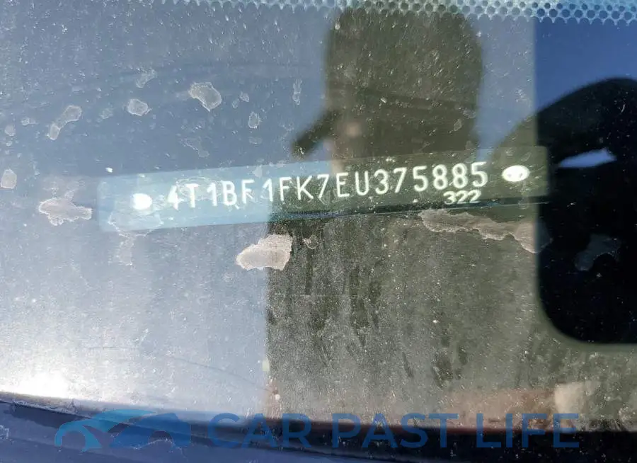 4T1BF1FK7EU375885# 12