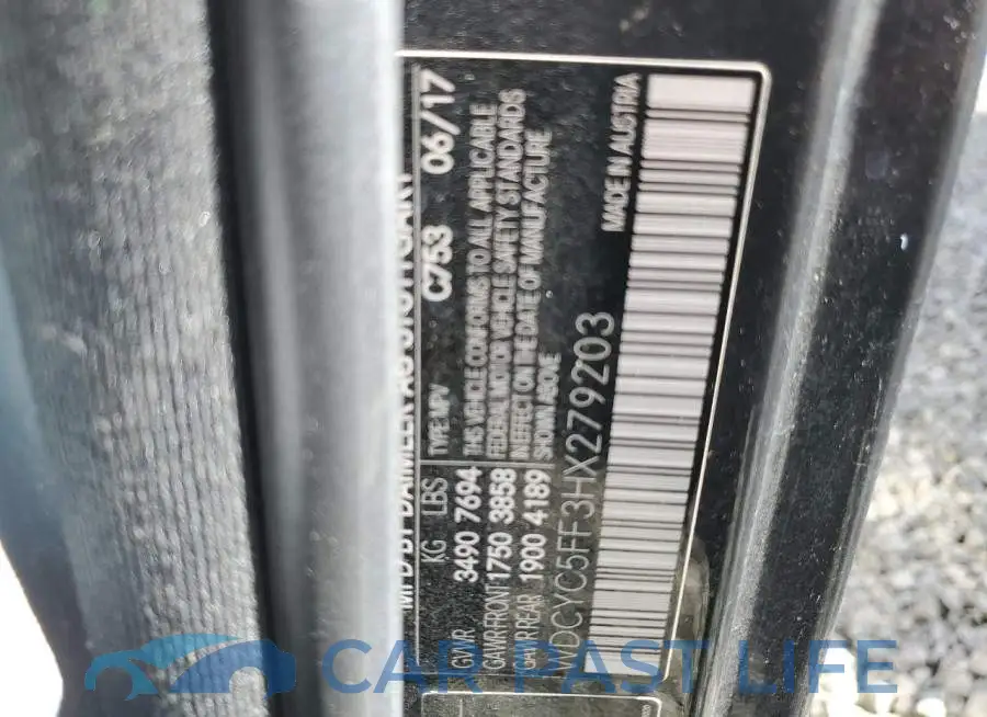 WDCYC5FF3HX279203# 12