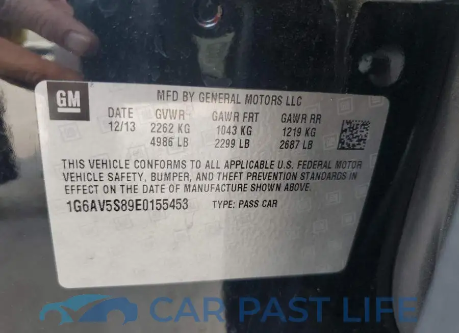 1G6AV5S89E0155453# 12
