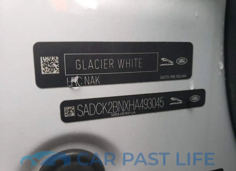 SADCK2BNXHA493045# 12