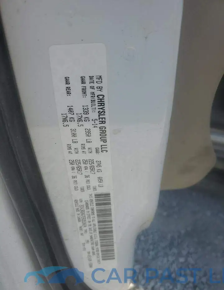 2C4JRGAG7ER353024# 12