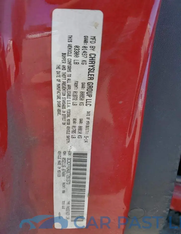 3C3CFFER2ET291573# 12
