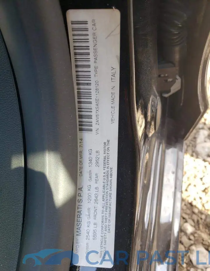 ZAM57XSA5E1128120# 12