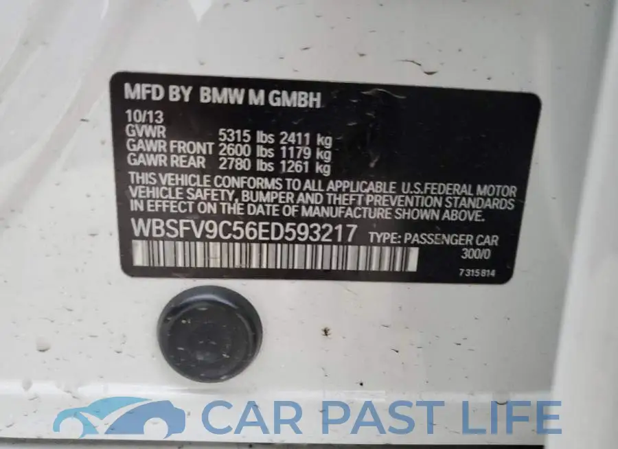 WBSFV9C56ED593217# 12