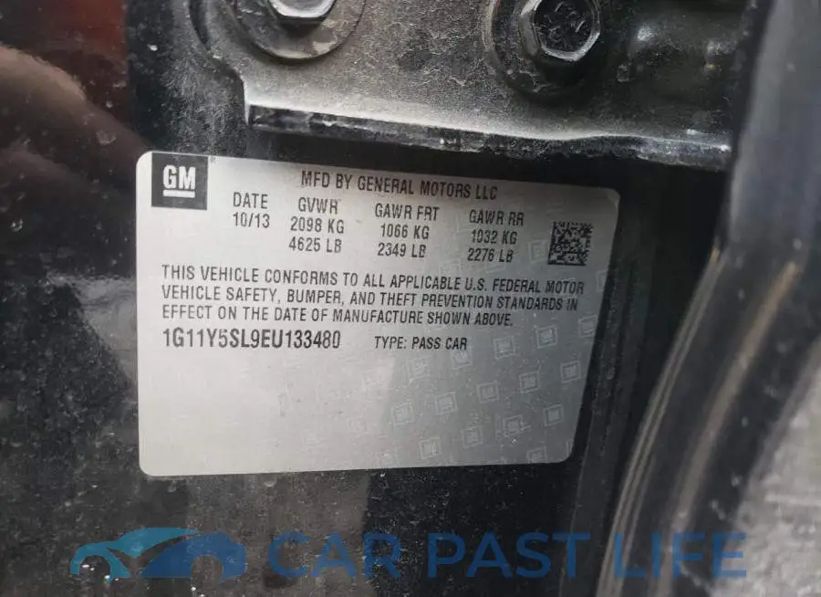 1G11Y5SL9EU133480# 12
