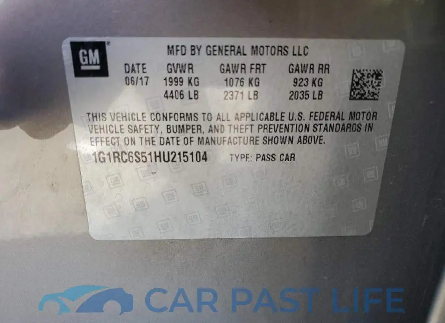 1G1RC6S51HU215104# 13