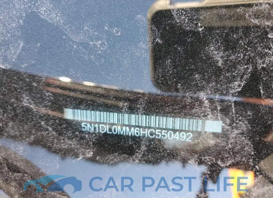 5N1DL0MM6HC550492# 12