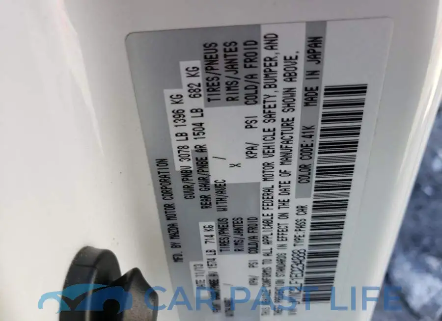 JM1NC2LF1E0234888# 12