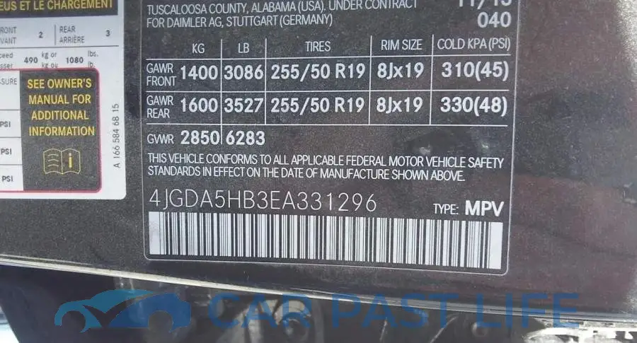 4JGDA5HB3EA331296# 9