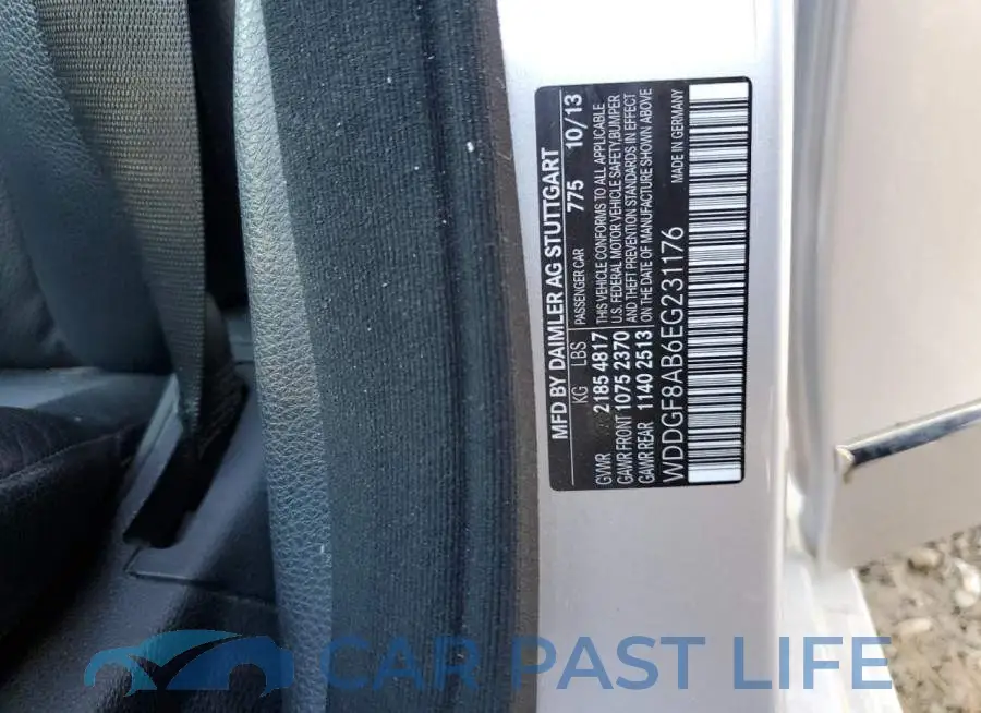 WDDGF8AB6EG231176# 12